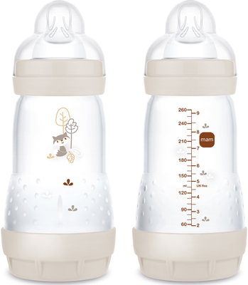 MAM Easy Start Tåteflaske Anti-kolikk 260 ml 2-Pack, Neutral
