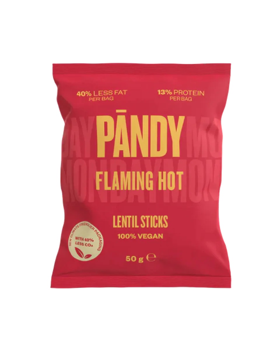 Pandy Lentil Sticks Flaming Hot 50g