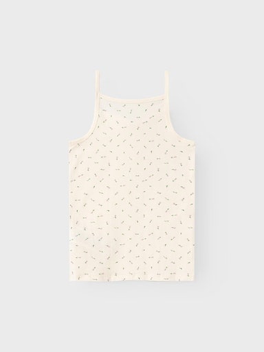 Name It Unterhemd »NKFSTRAP TOP 2P BUTTERCREAM FLORAL NOOS«, 2 Stk.