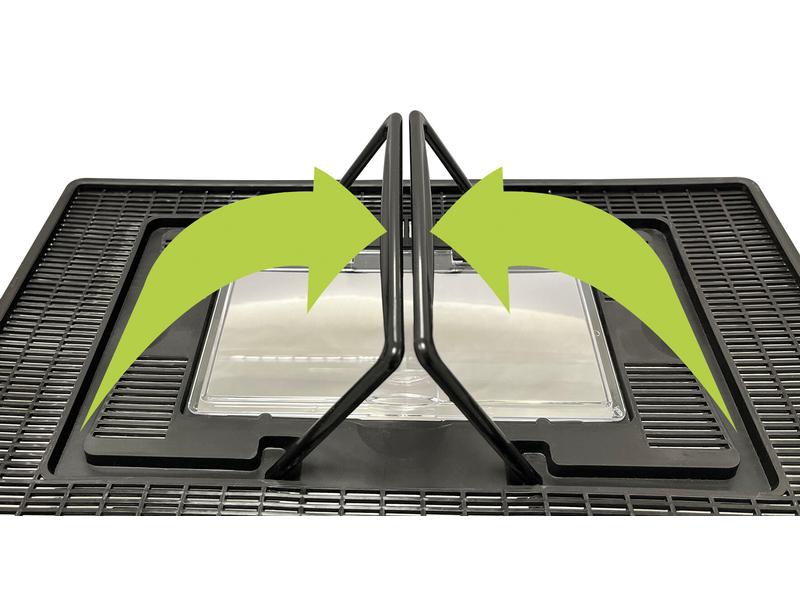 Repto Kunststoffterrarium Breedingbox XL, 42 x 26 x 16 cm Allzweckterrarium für Reptilien, Amphibien, Mäuse, Spinnentiere und Insekten