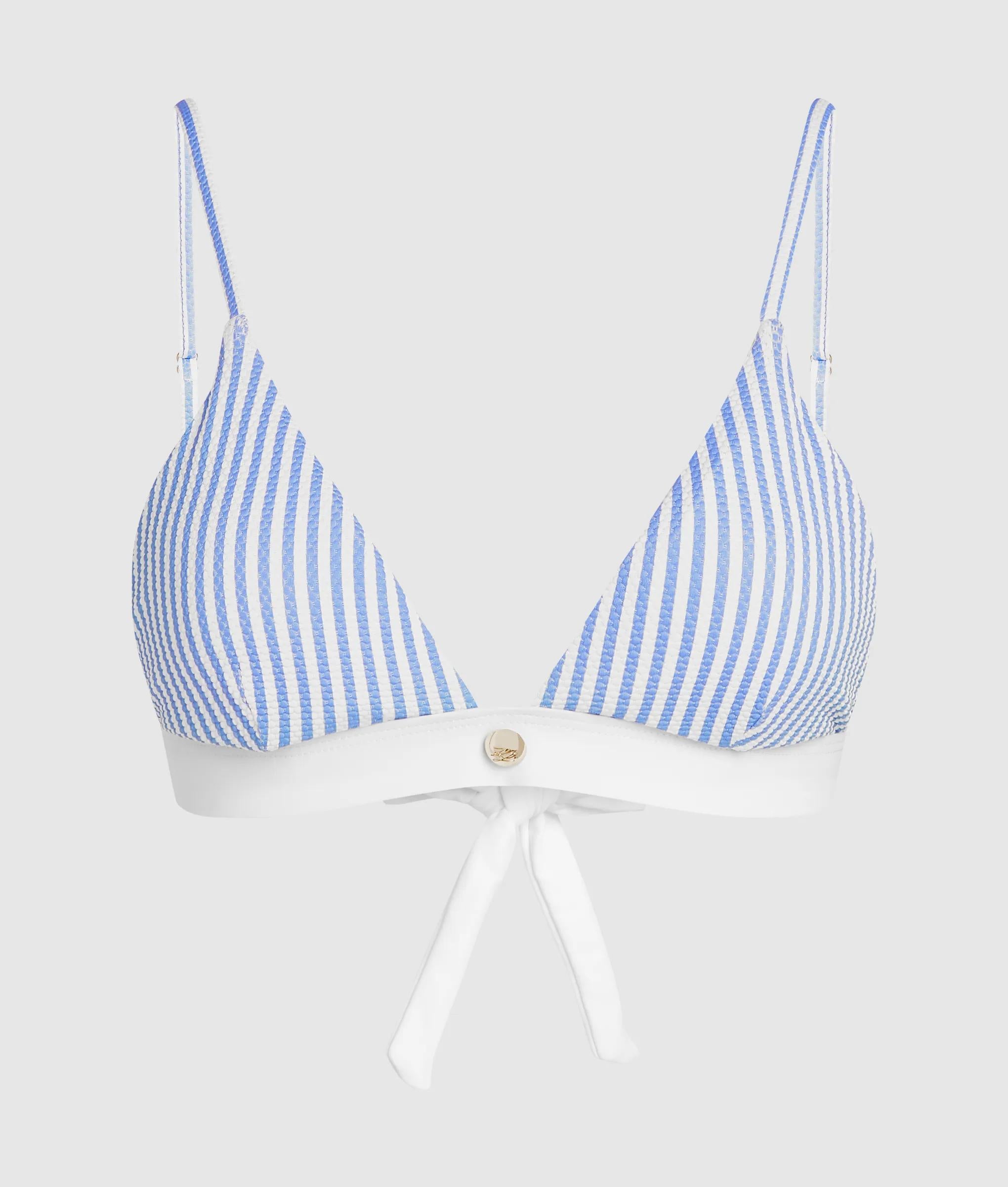 Bikini top met gouden knopen