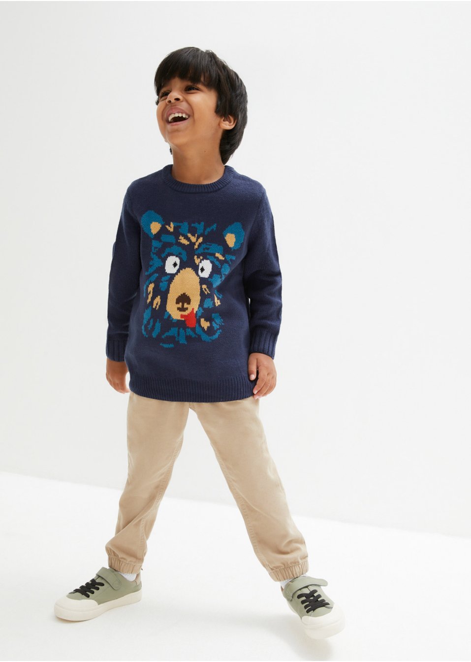Pull en maille coton garçon