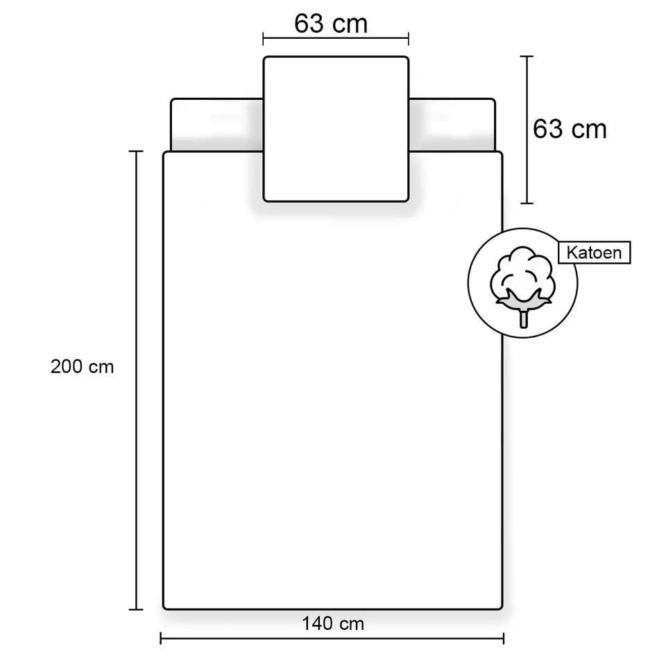 PAW Patrol Dekbedovertrek Happy - Eenpersoons - 140 x 200 cm - Katoen