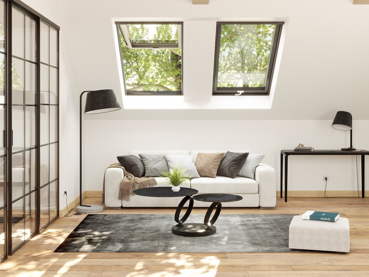 Couchtisch Eolia Black Double