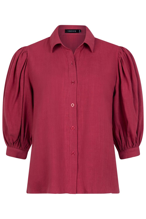 Ydence rode dames blouse