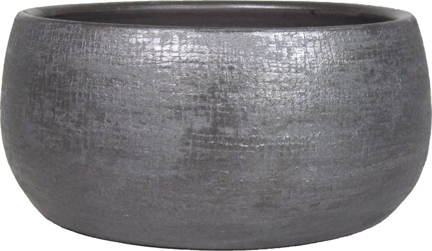 Bela Arte plantenschaal Mira zwart D 29 H 14 cm
