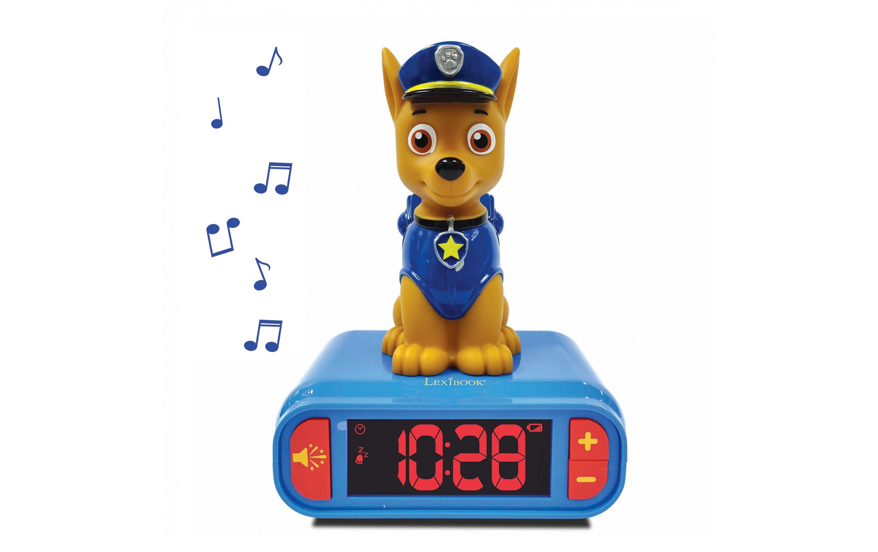Wecker mit Nachtlicht Paw Patrol ChaseDigitalwecker für Kinder