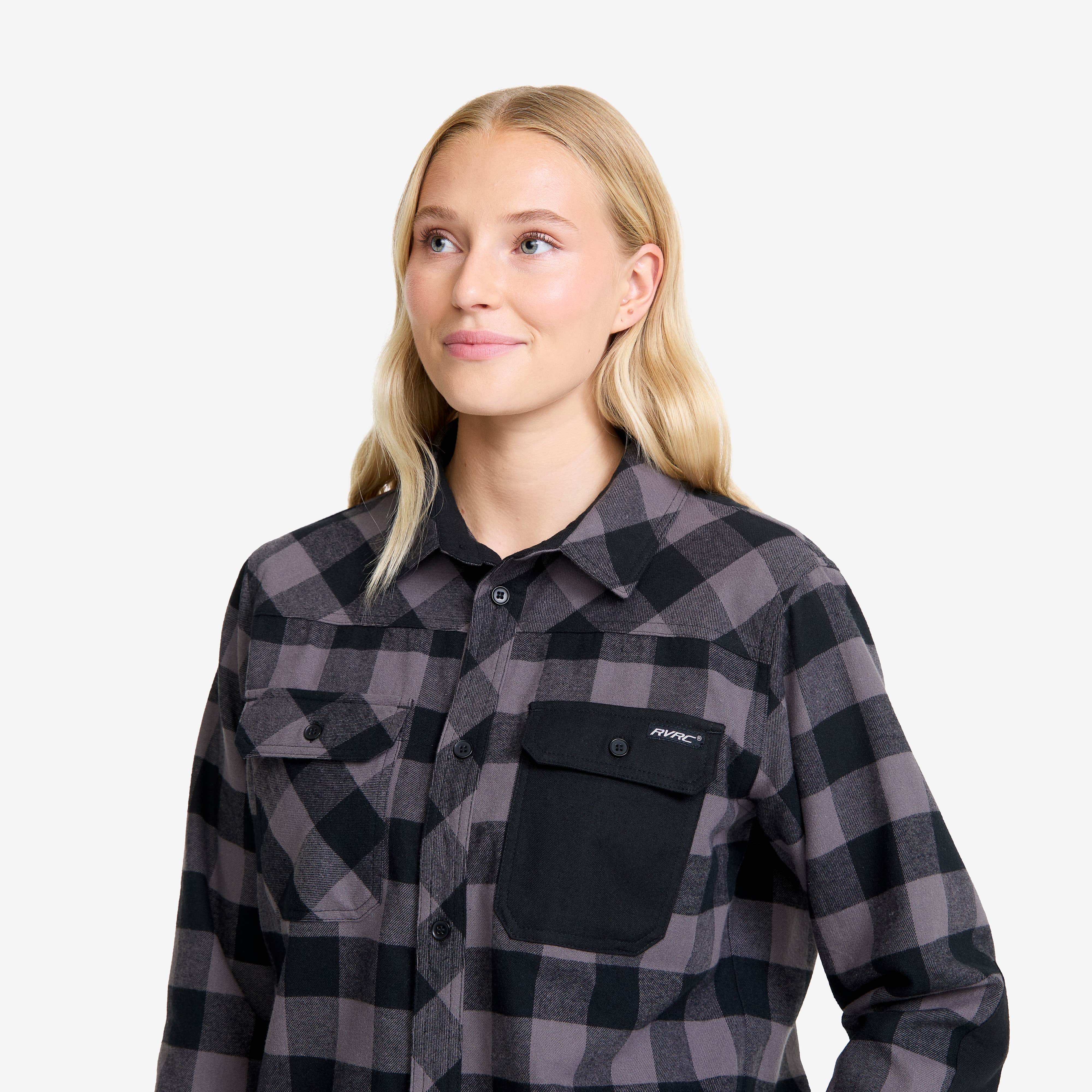 Campfire Shirt Dame Black/Anthracite