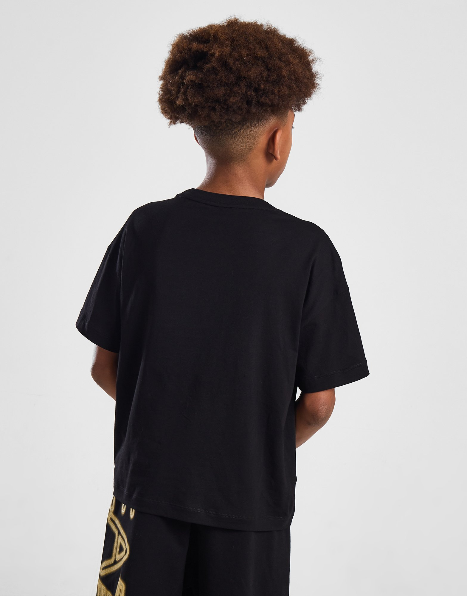 Emporio Armani EA7 T-shirt Gold Logo Junior