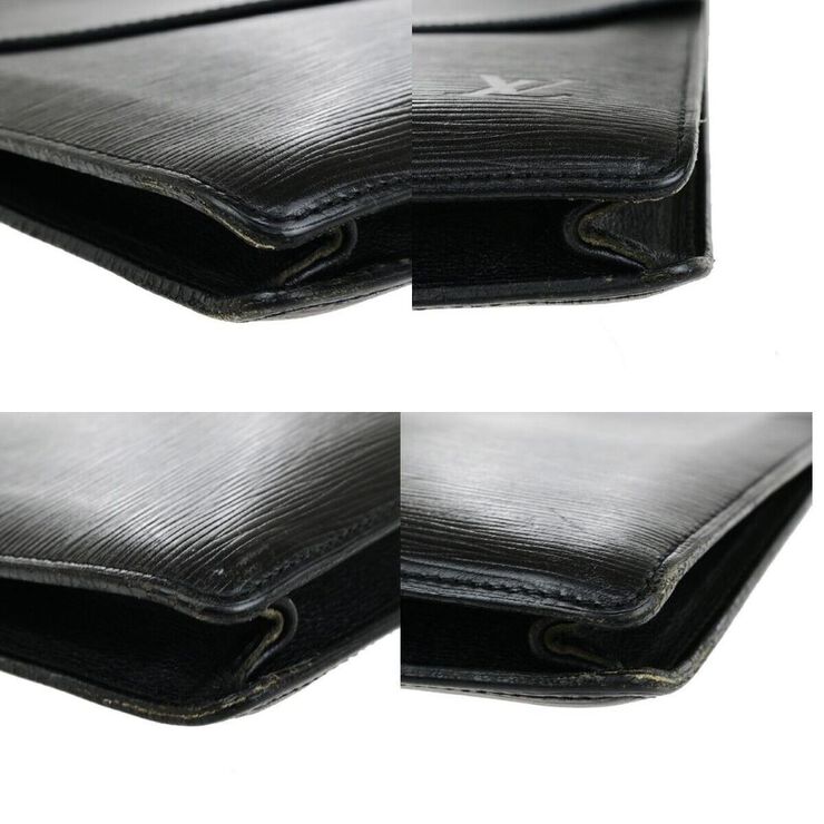Louis Vuitton Vintage Louis Vuitton Clutch Black