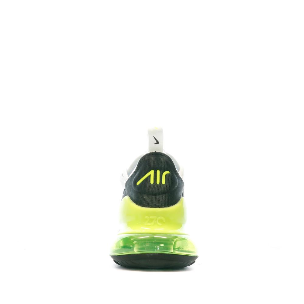 Nike Baskets Blanches/Jaune Homme Nike Air Max 270