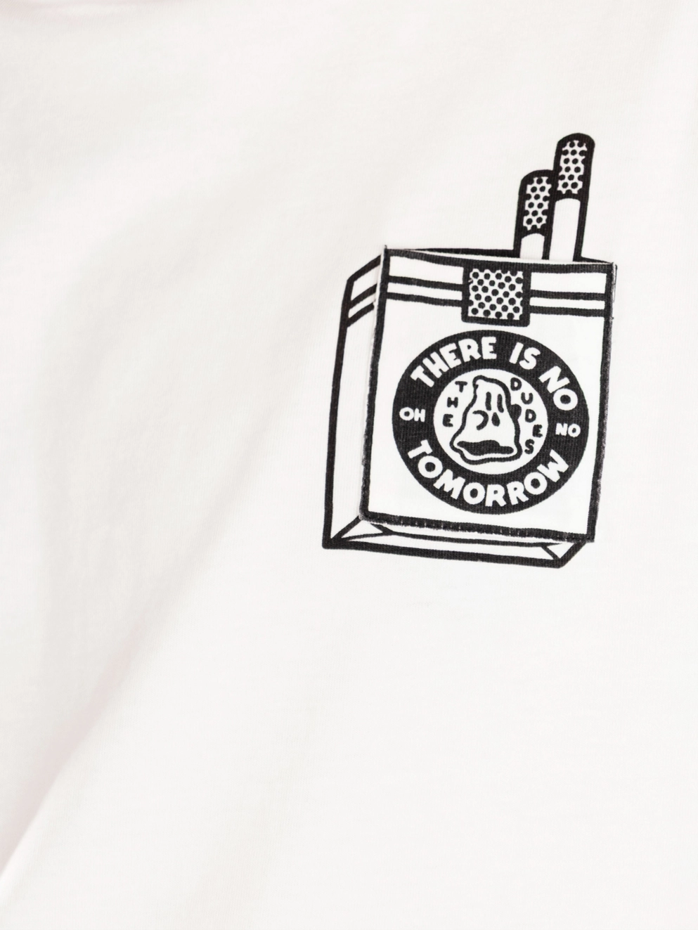 The Dudes Too Short Smokes Classic T-Shirt off white