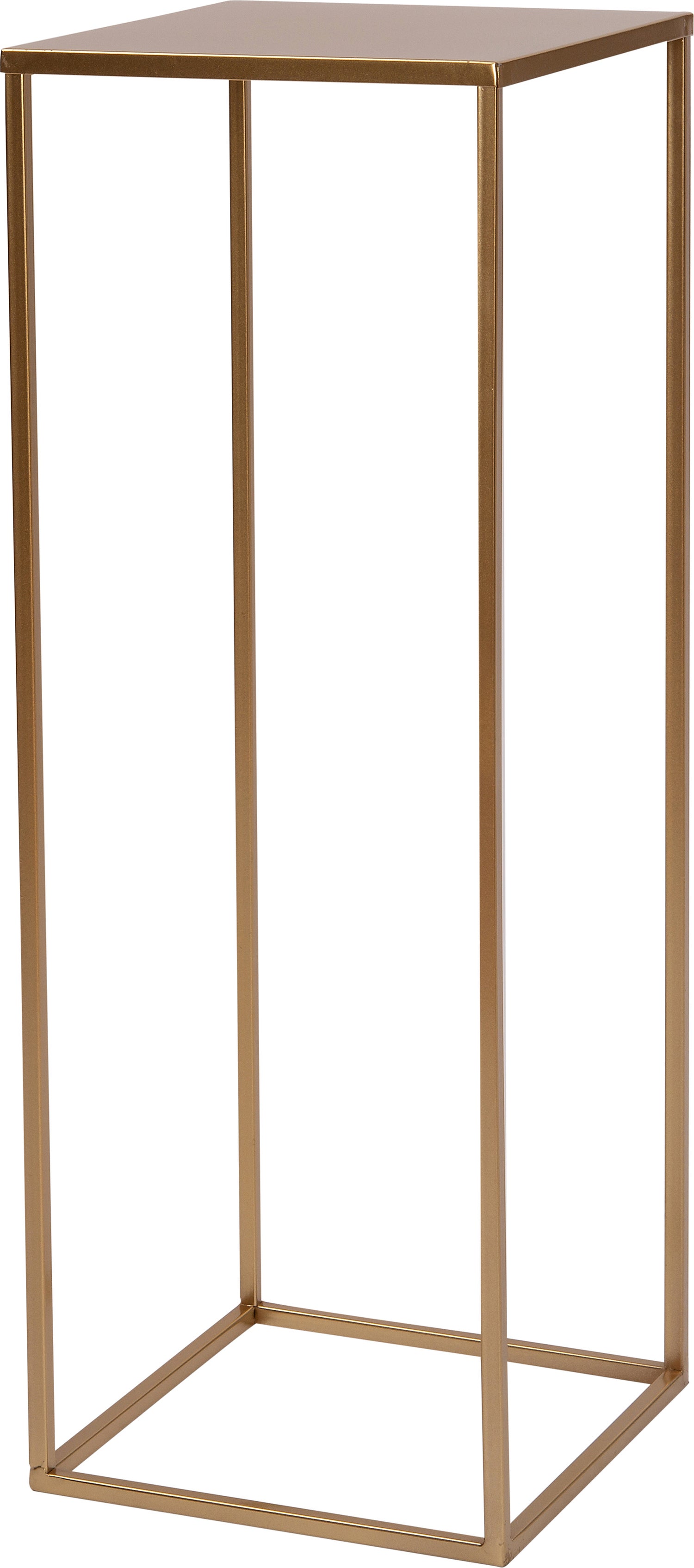 Intratuin bijzettafel Olaf goud D 25 H 70 cm