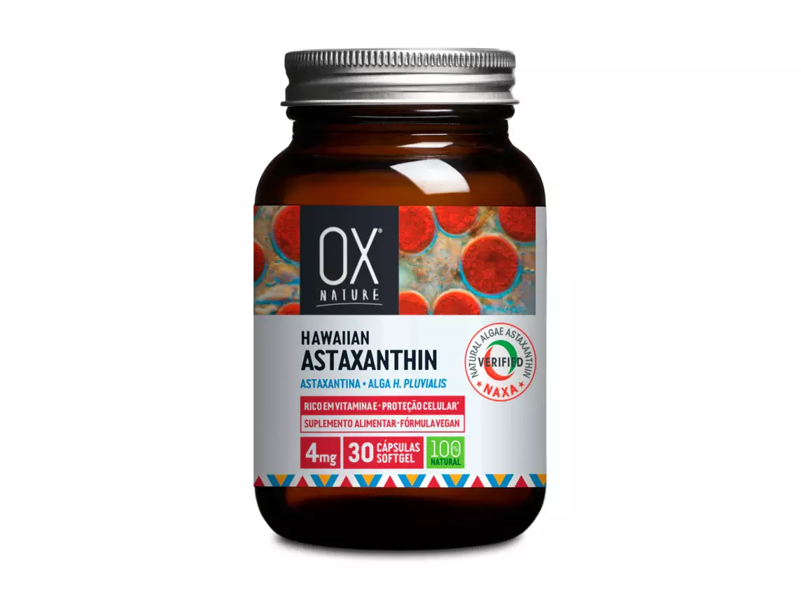 SUPLEMENTO OX NATURE ASTAXANTINA HAVAI 30 CAPS