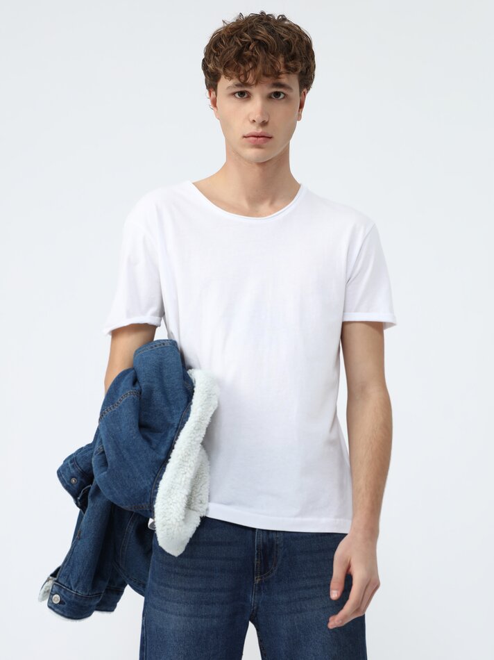 Camiseta macia - Branca