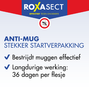 Roxasect Muggenstekker Startverpakking 1ST
