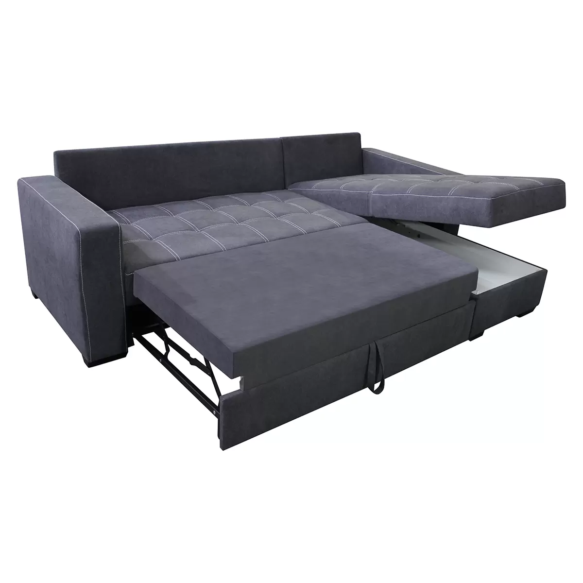 Ecksofa Mediolan 142 x 200 Anthrazit