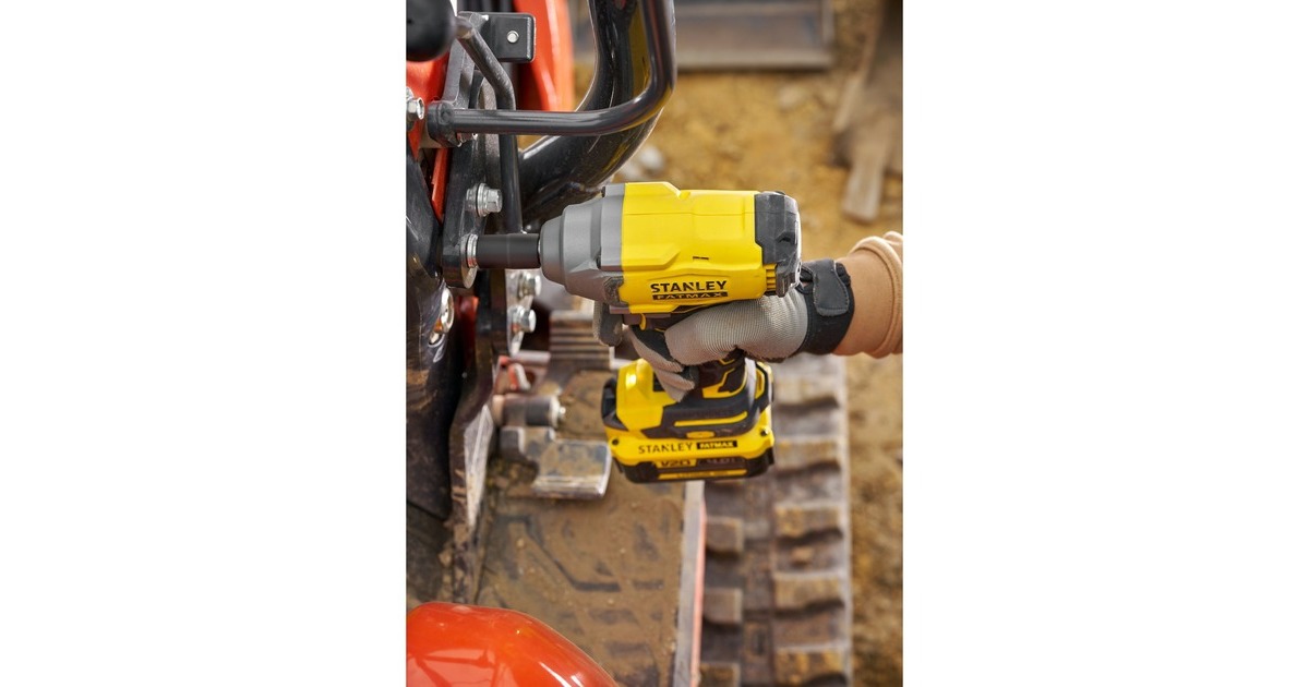 StanleyFATMAX V20 18V Brushless Slagmoersleutel SFMCF920B-XJ  (Geel/zwart, Zonder accu)