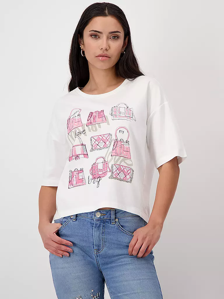 MONARI T-Shirt creme