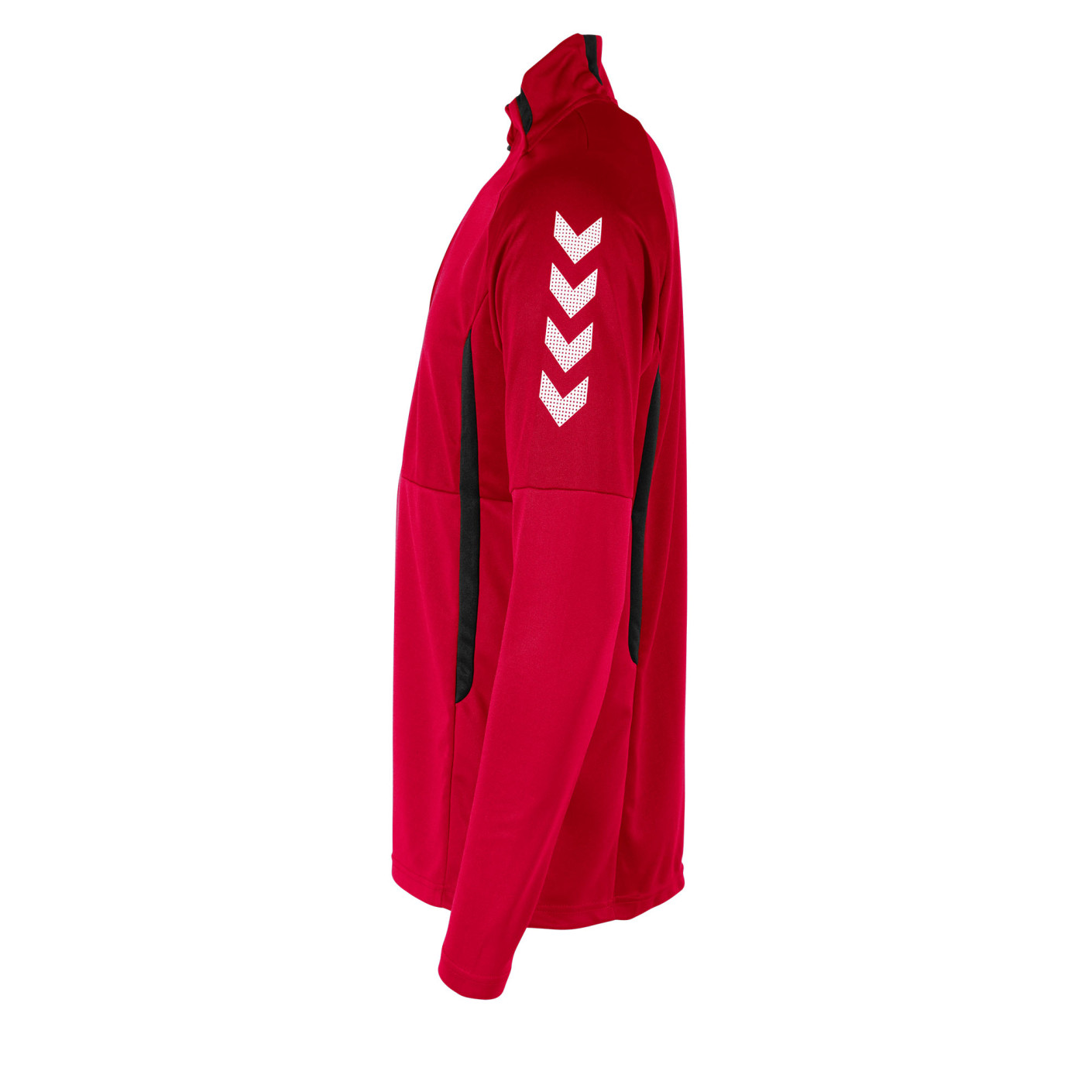 hummel Authentic 1/4-Zip Trainingspak Kids Rood Zwart