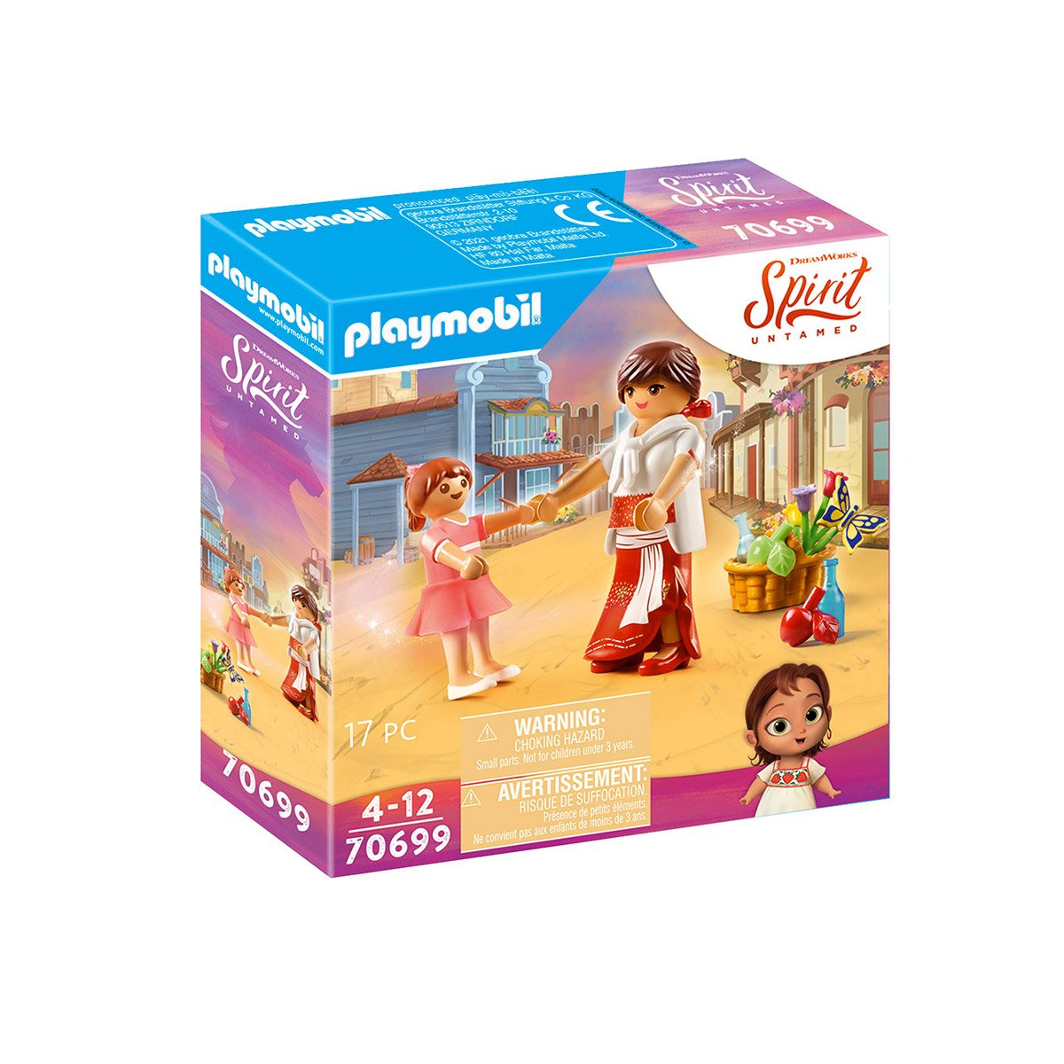 Lucky enfant avec Milagro Playmobil Dreamworks Spirit 70699