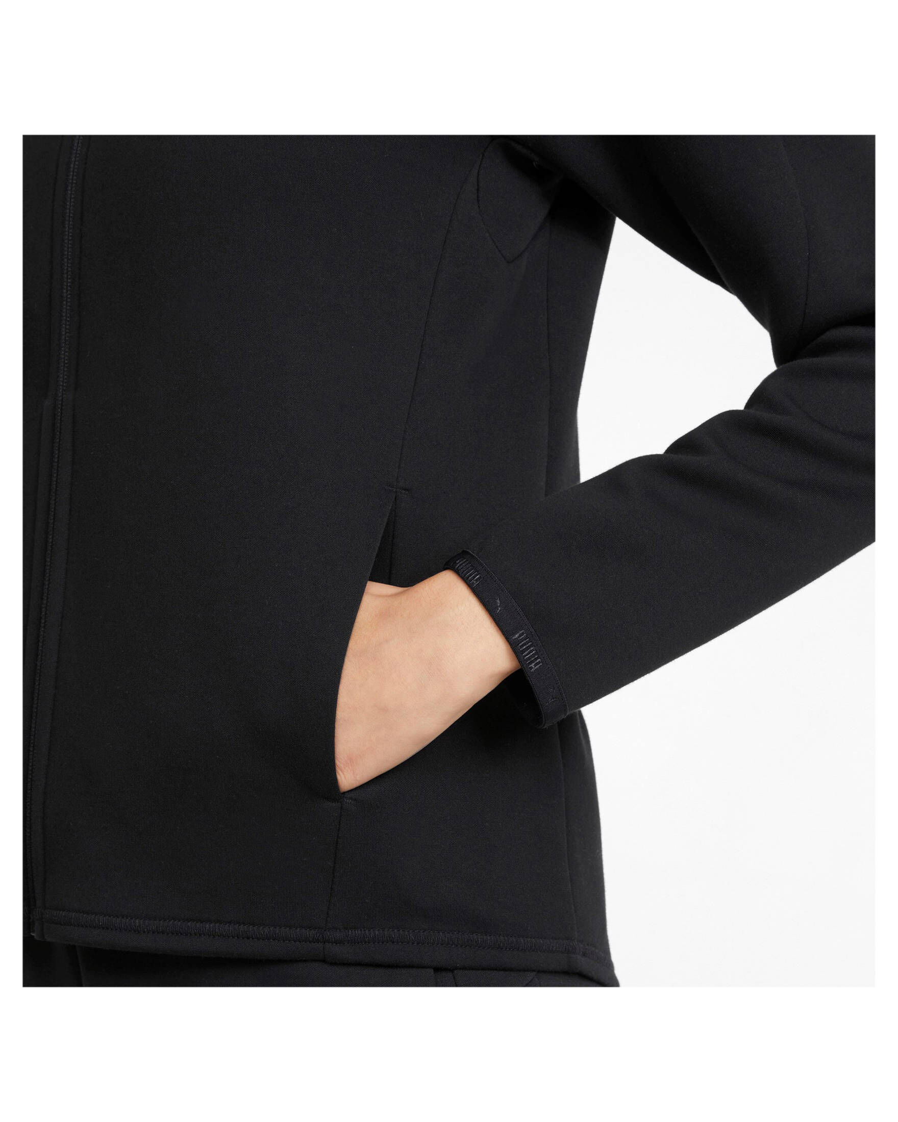 Puma| Damen Sweatjacke EVOSTRIPE FULL-ZIP HOODIE