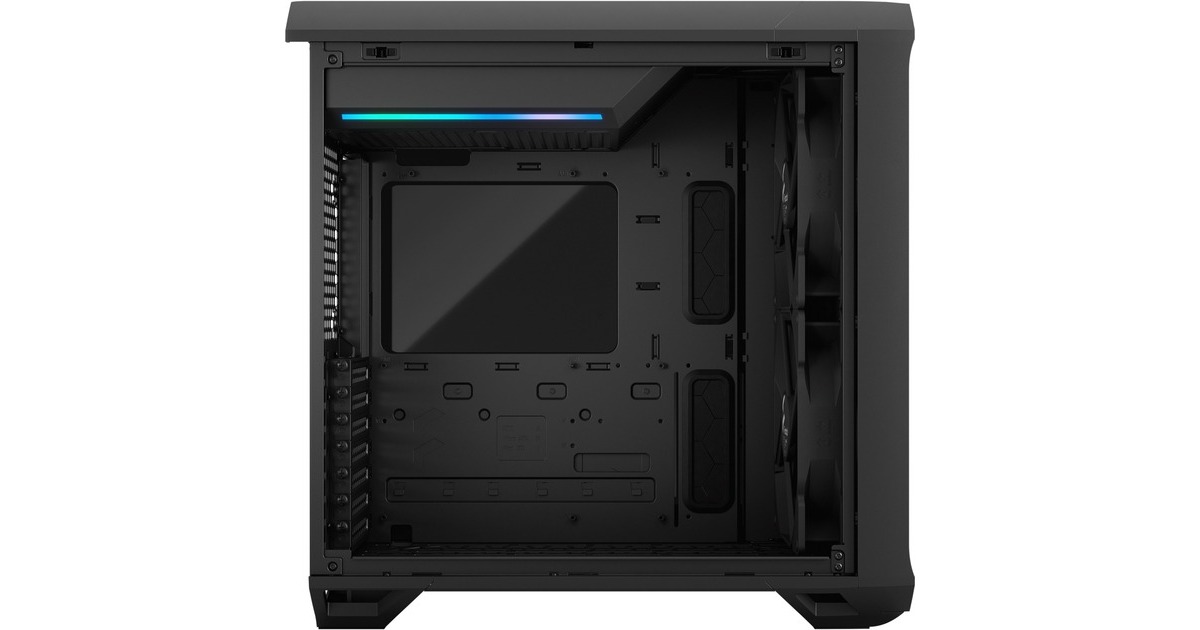 Fractal DesignTorrent Compact Black TG Dark midi tower behuizing  (Zwart | 2x USB-A | 1x USB-C | Tempered Glass, Tweedekans)