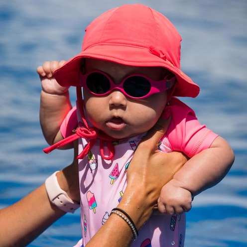 Sölar Mini Pink Lunette de soleil bébé 0-24 mois - BBLÜV