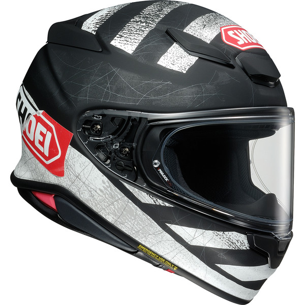 Shoei - Casque NXR2 Scanner TC-5 / Noir / Blanc