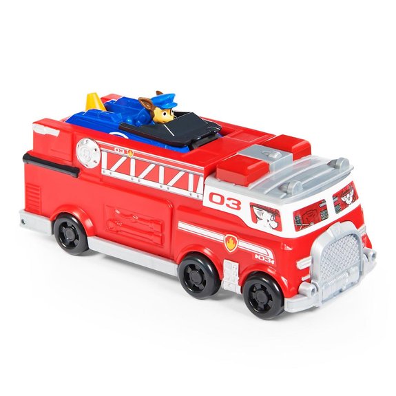 Camion de Pompiers et véhicule Chase True Metal La Pat'Patrouille