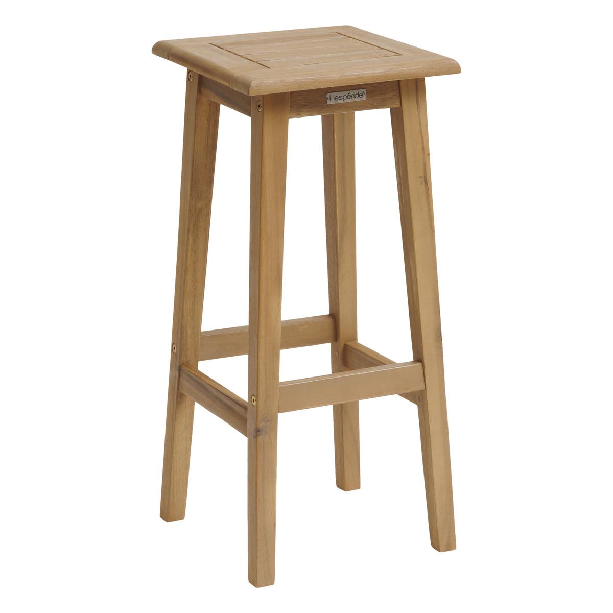 TABOURET TIWI HAUT ACACIA