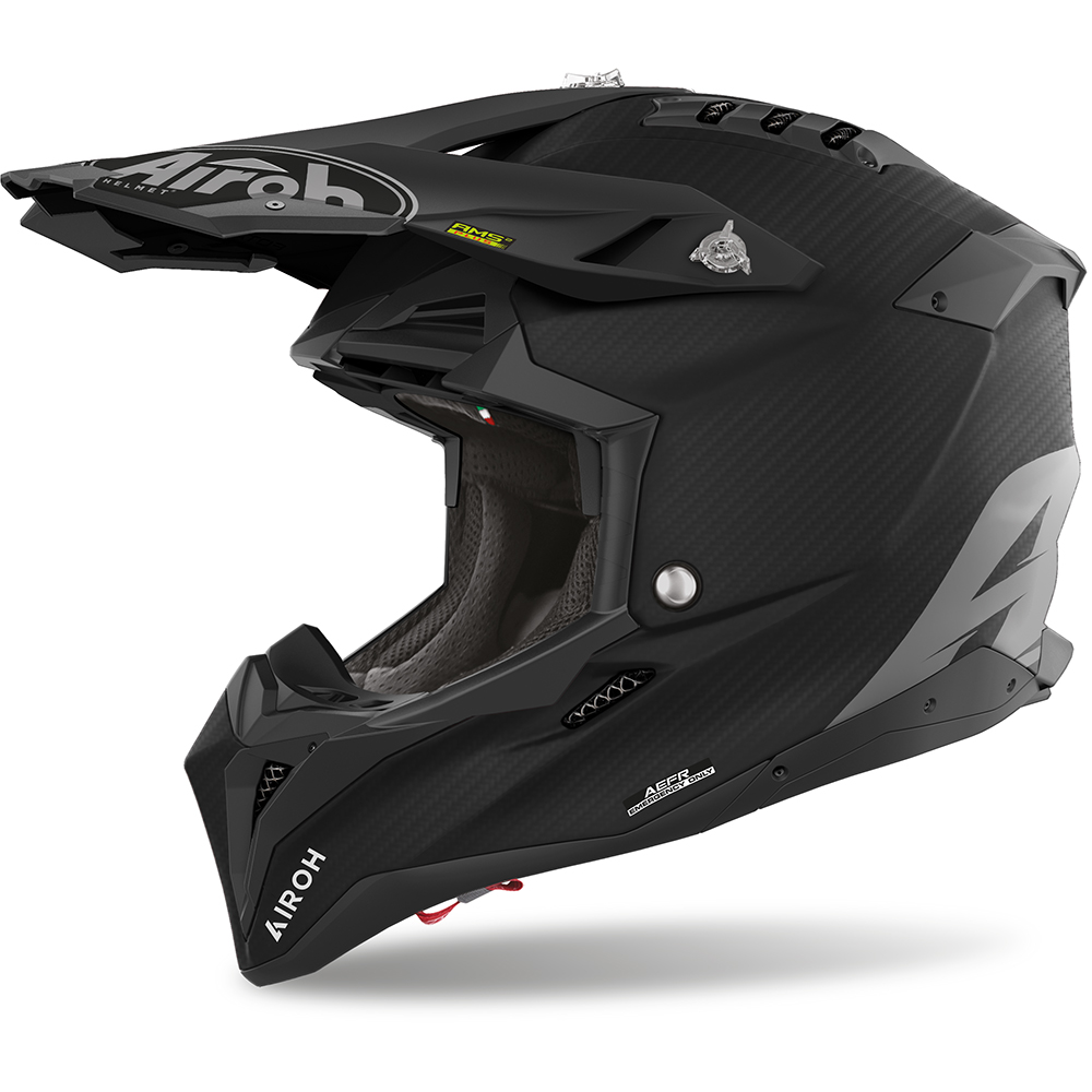 Airoh - Casque Aviator 3 Carbon Noir Mat