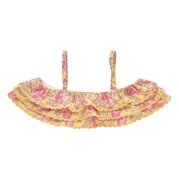 Louise Misha Maillot de Bain 2 Pièces Polyamide Recyclé Zacata | Jaune