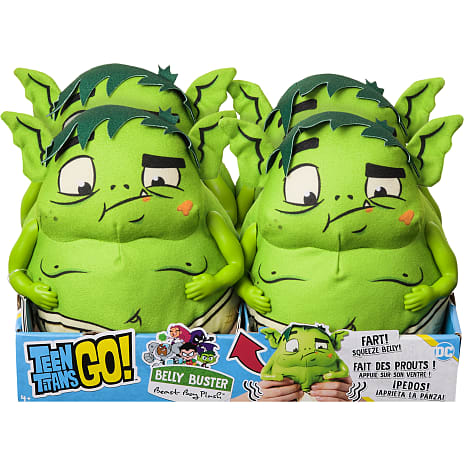 Teen Titans Go! Belly Buster Beast Boy bamse 17 cm