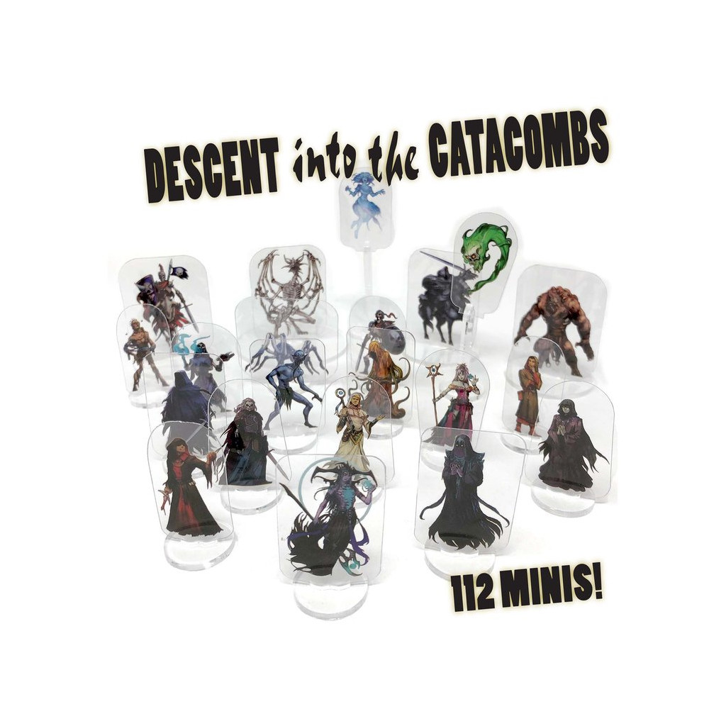 Flat Plastic Miniatures - Descent into the Catacombs