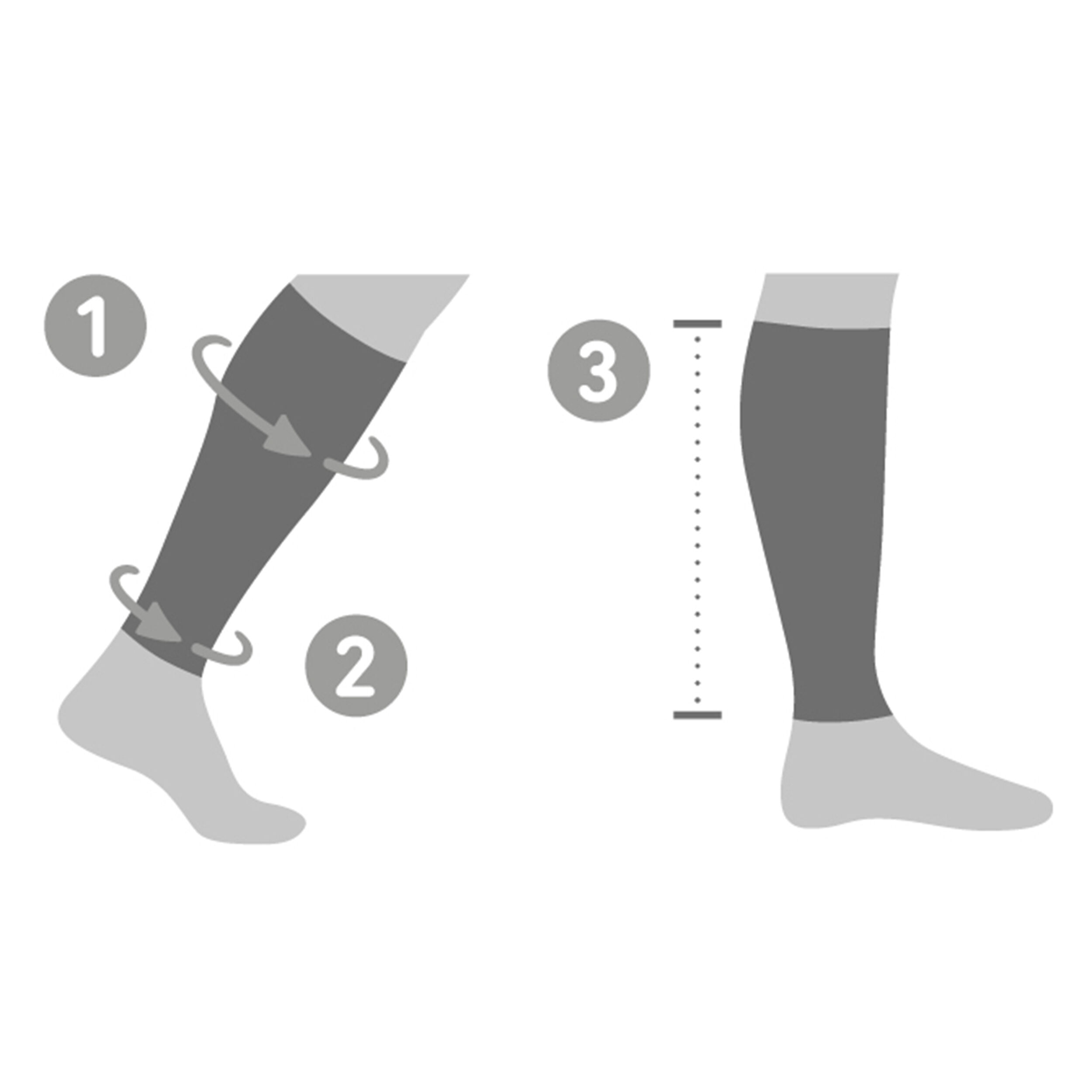 Bauerfeind Sports Compression Lower Leg (long) Sleeve - Bleu