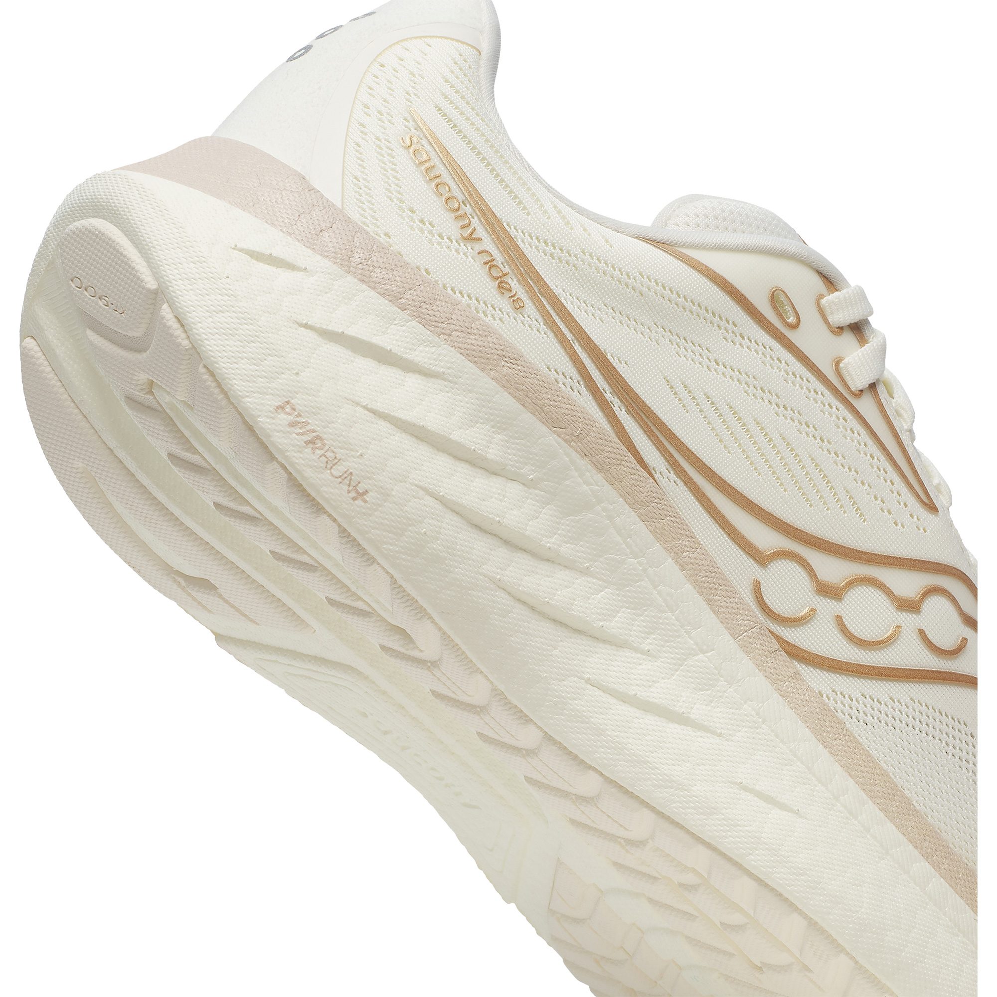Saucony Ride 18 Laufschuhe Damen vanilla