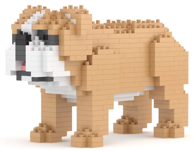 JECKA BLOCS DE CONSTRUCTION -MINI BULLDOG ANGLAIS