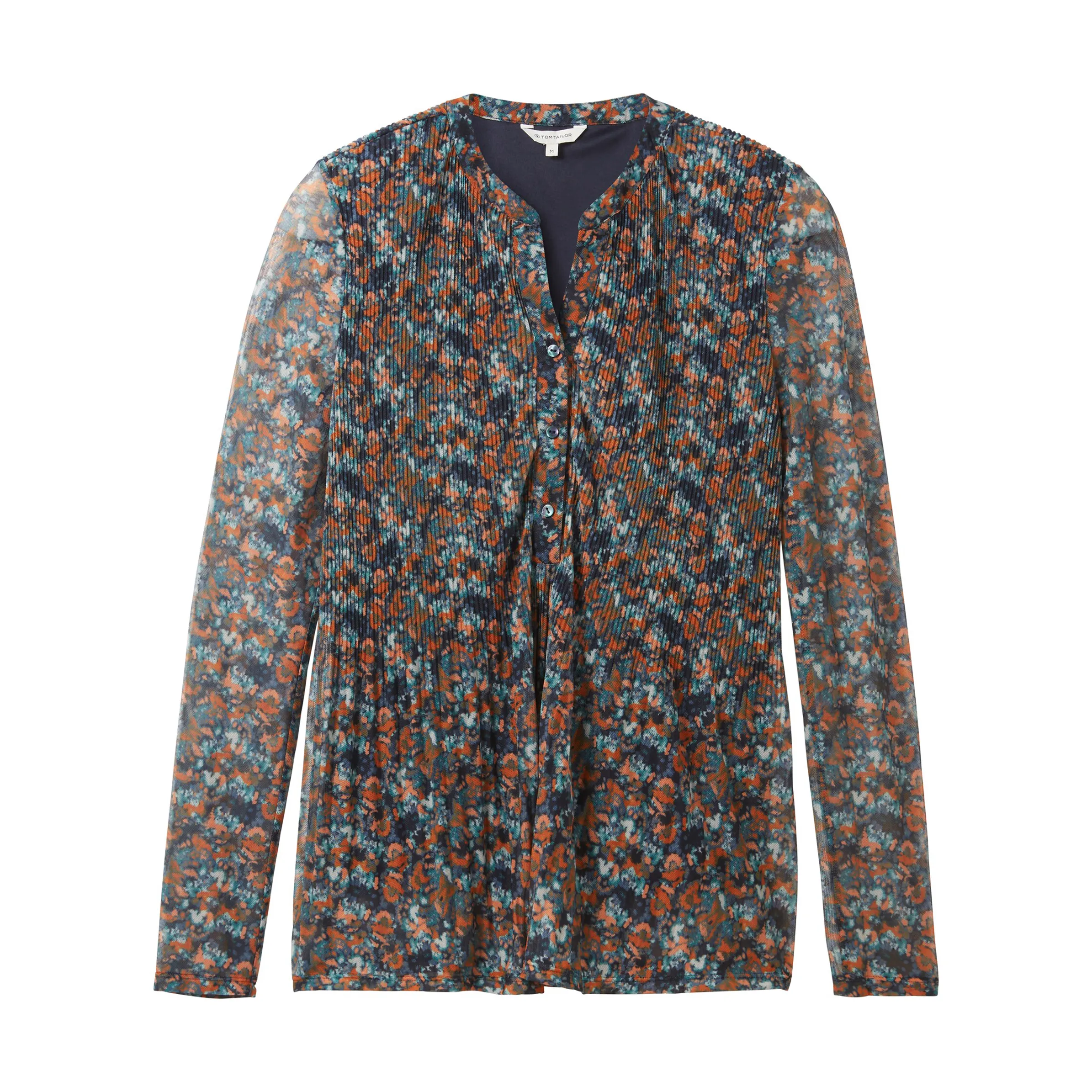 Damen Blusenshirt mit Plissee