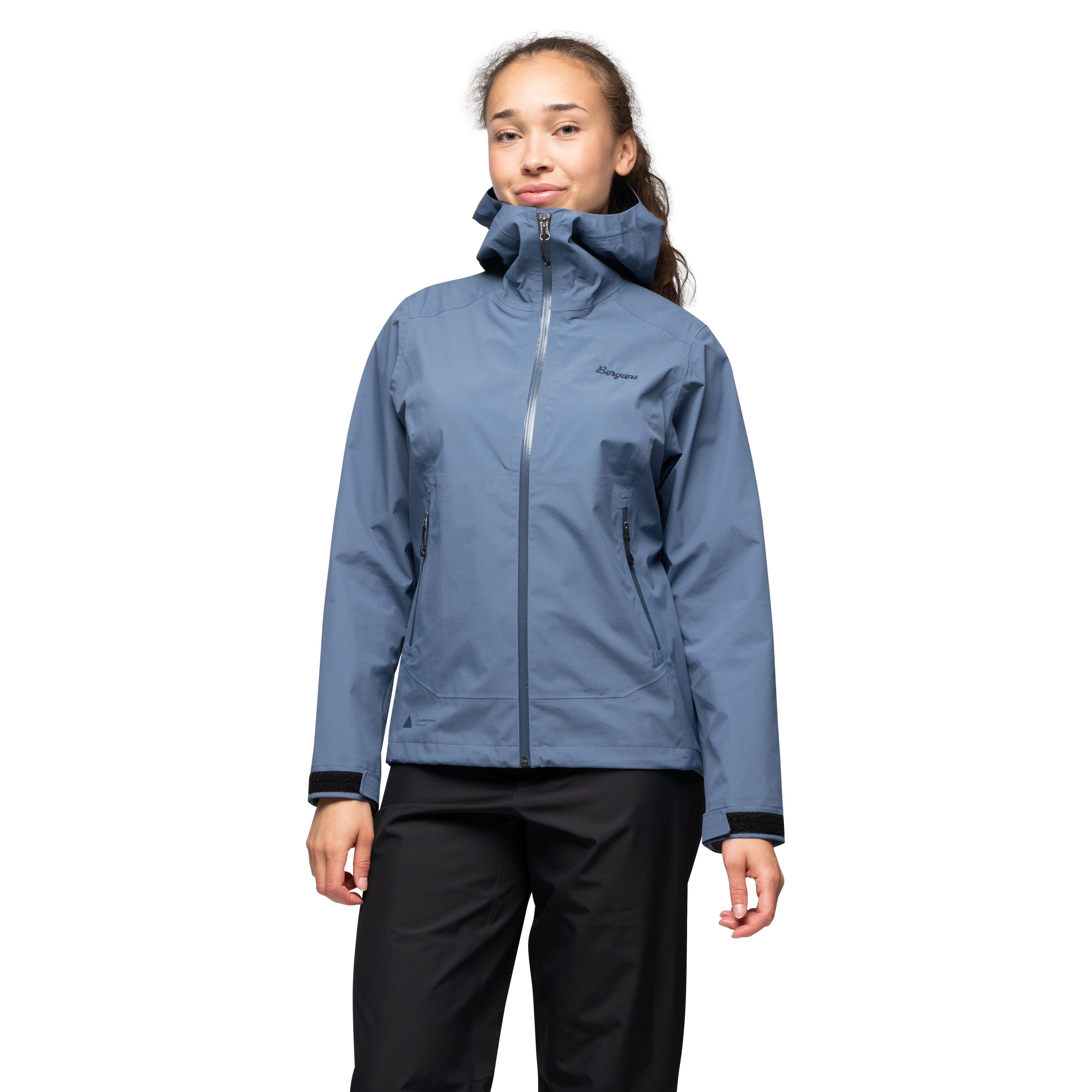 Essentials 3L Shell Jacket Women Granite Blue