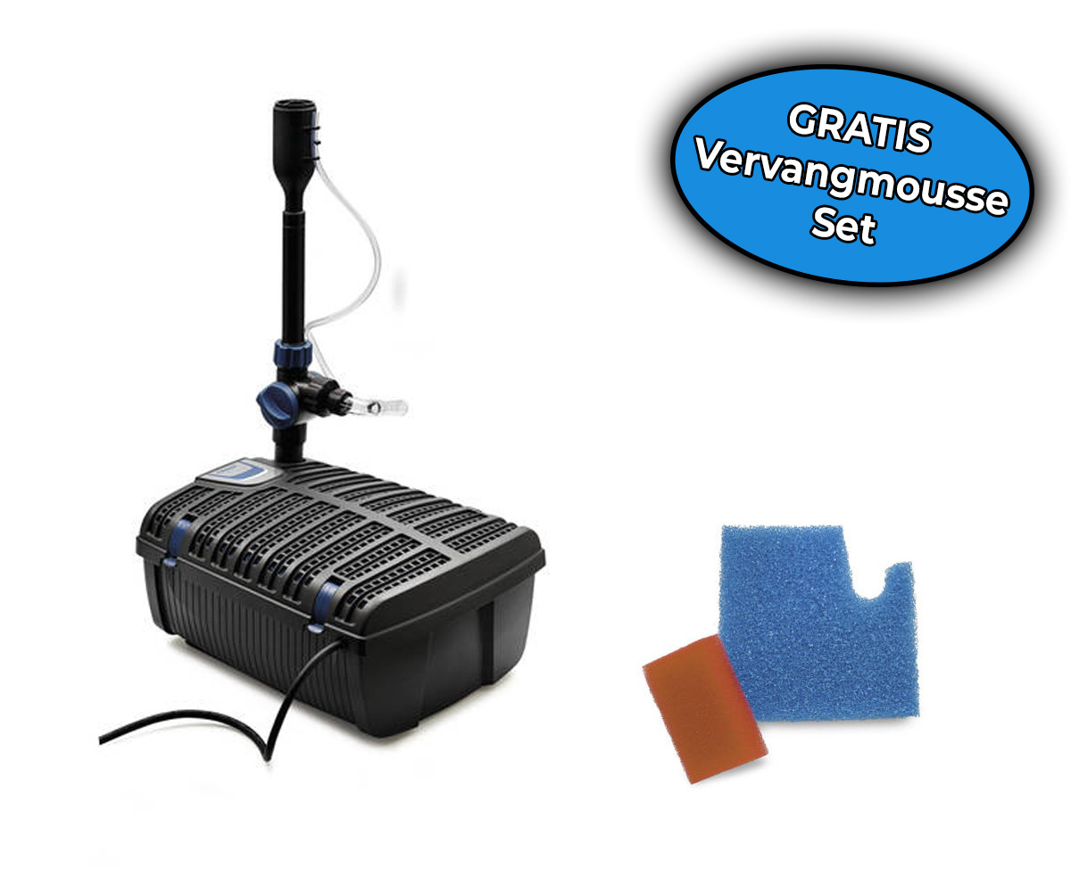 Oase Filtral UVC 9000   Gratis Vervangmousse Set