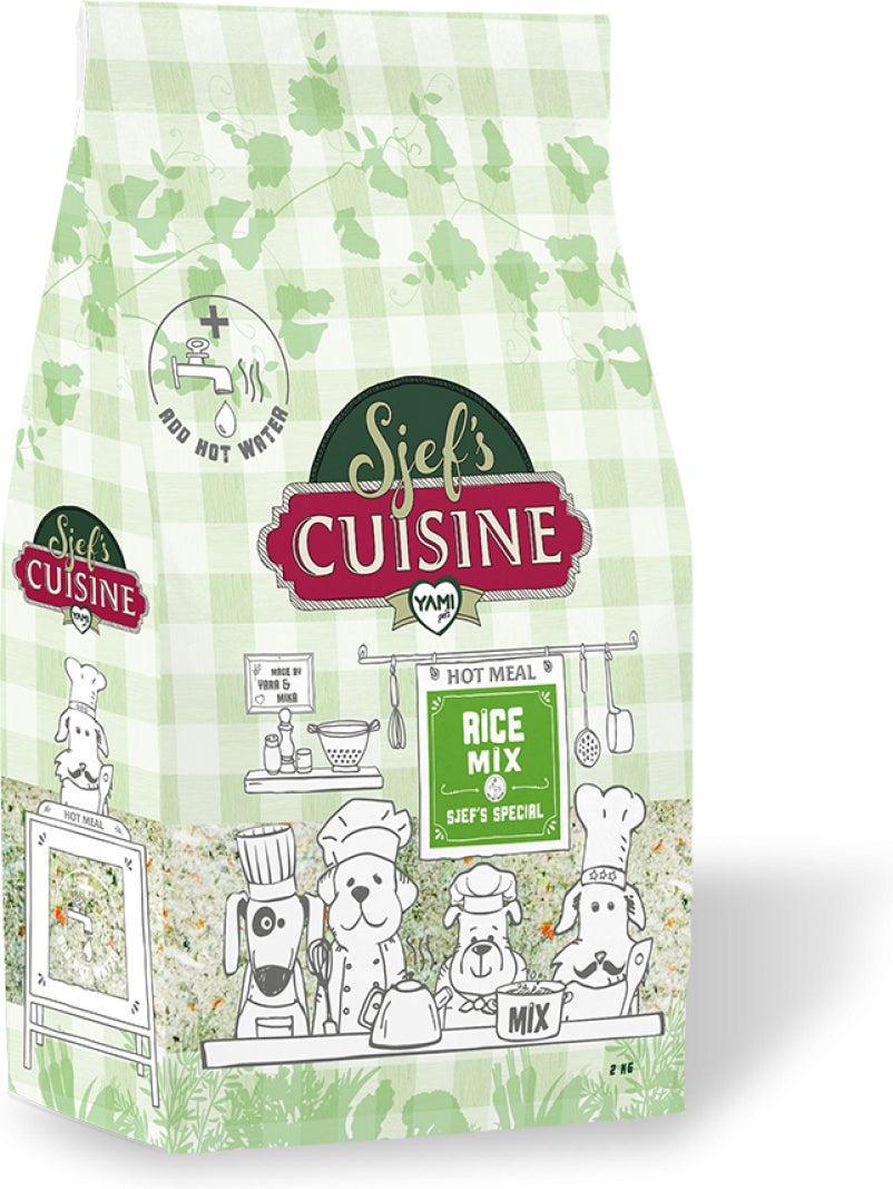 YamiPets hondenvoer Sjef's Cuisine rijstmix specials 2 kg