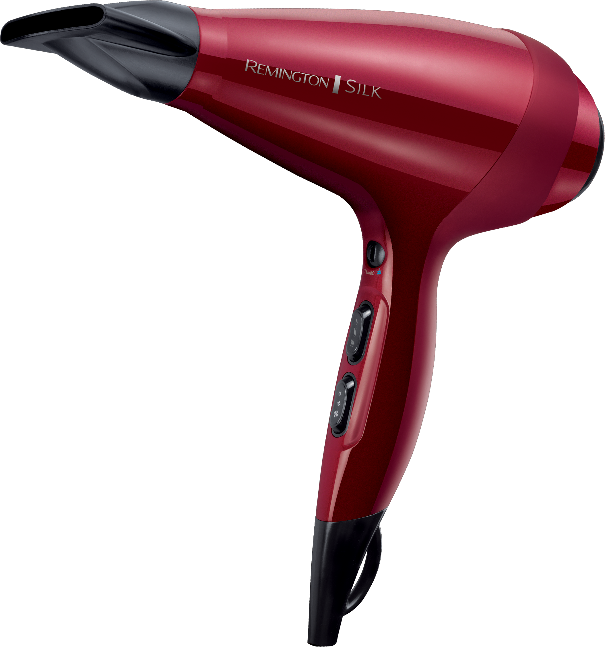 AC9096 Haartrockner Silk Styling Haar Föhn mit 3 Aufsätzen (45485560100) - Rot