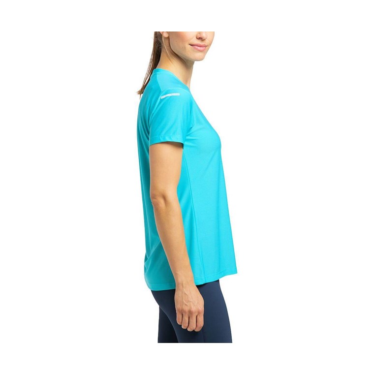 Haglöfs L.I.M Tech Tee Women Maui Blue