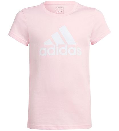 adidas Performance T-Shirt - G BL T - Pink/Weiß