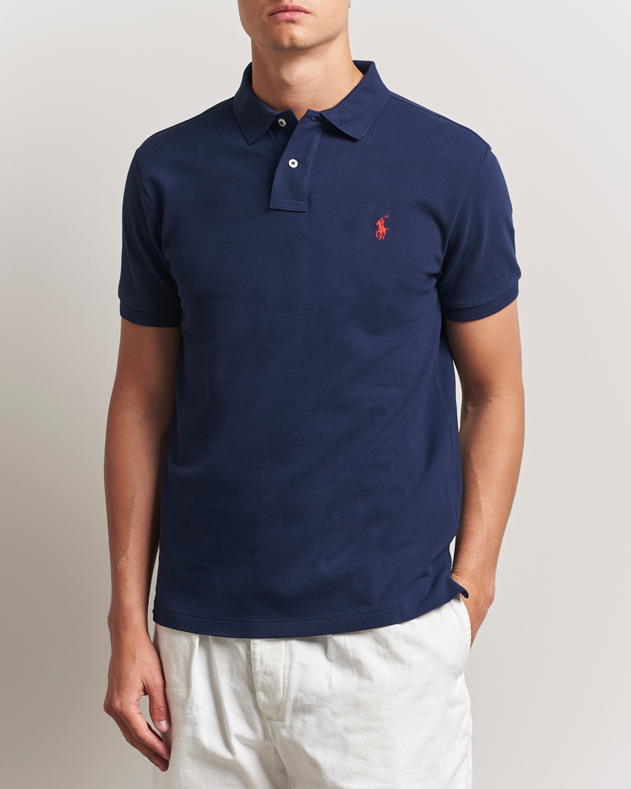 Polo Ralph Lauren Slim Fit Polo Newport Navy