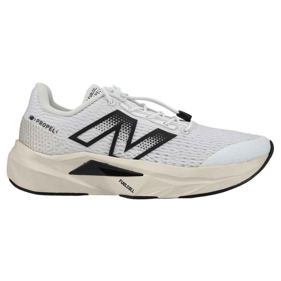 New Balance Chaussures de Running FuelCell Propel V5 Toggle Closure - Blanc/Noir Enfant