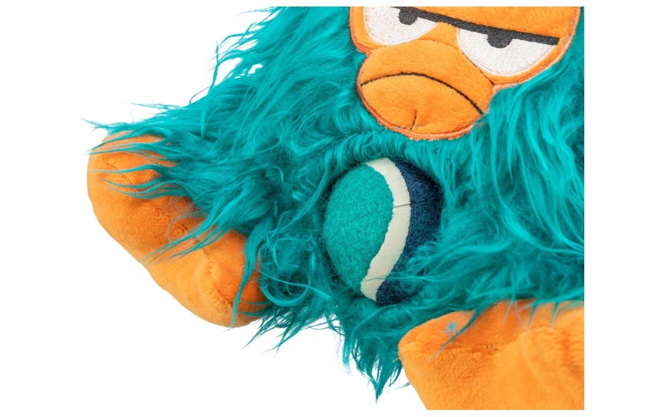 Hunde-Spielzeug Monster mit Tennisball Plüsch, 25 cmHunde Spielzeug