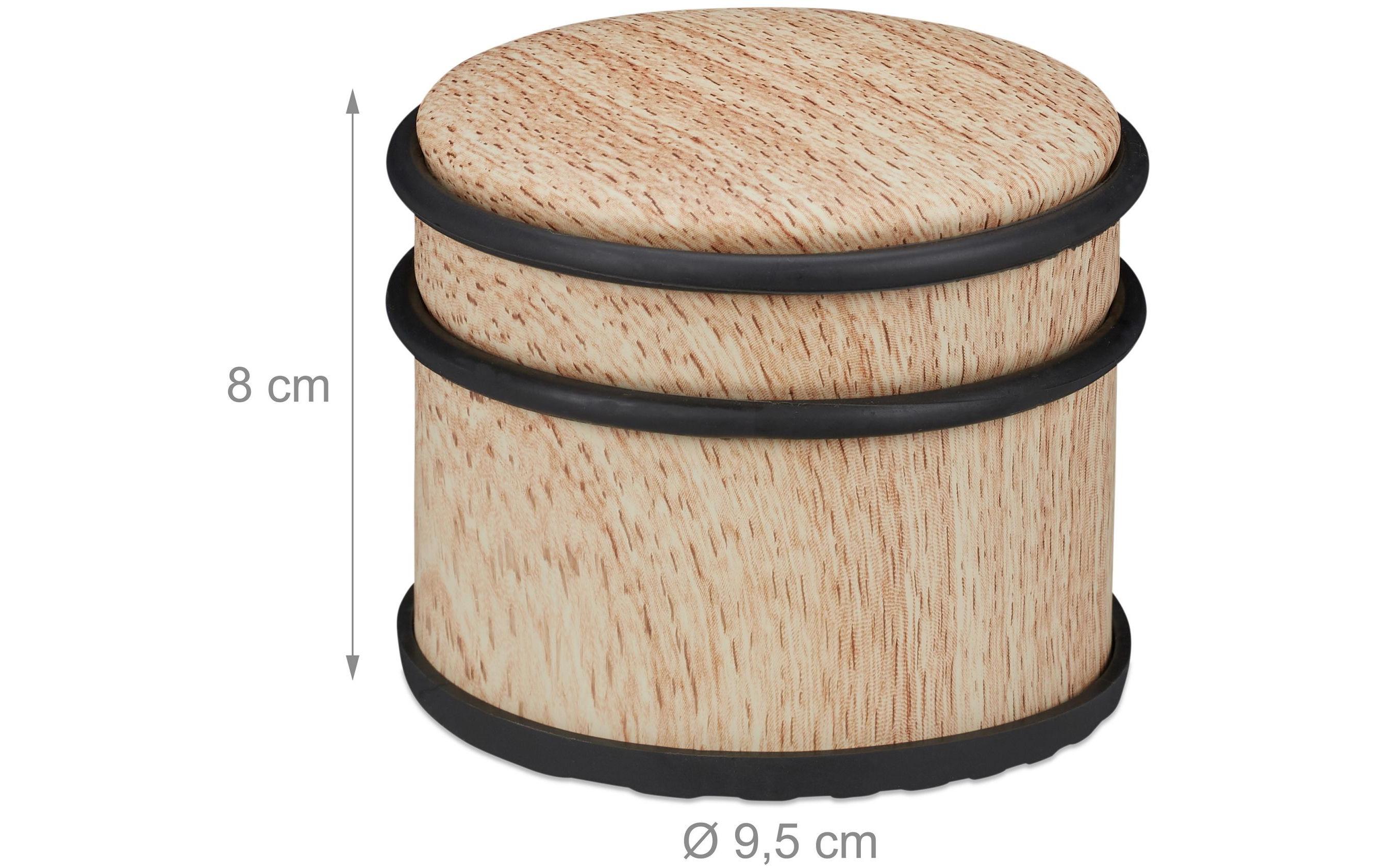 Türsicherung 8.5 x 9 x 9.5 cmTürstopper in Holzoptik