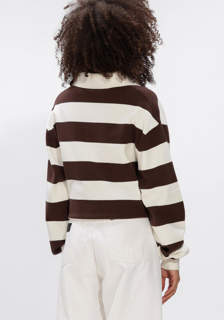 bruine axel arigato trui rey polo sweater